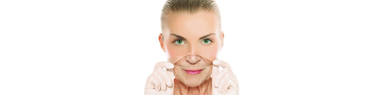 El proceso de rejuvenecimiento de la piel facial y corporal. 